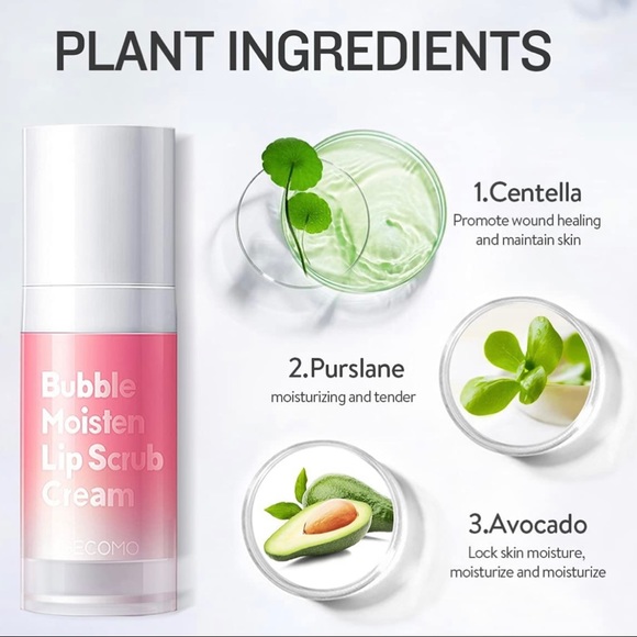 Gecomo Bubble lip scrub cream- DAMAGED BOX - Picture 2 of 5